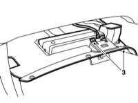  Снятие и установка сборки рулевой колонки Saab 95