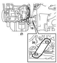  Снятие и установка турбокомпрессора Saab 95