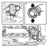  Снятие и установка компонентов системы SAI Saab 95