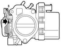  Снятие и установка датчиков системы управления двигателем Saab 95