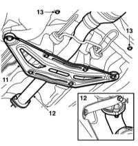  Замена подрамника бензиновых моделей Saab 95